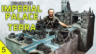 The BIGGEST wargaming board in YouTube History! Imperial Palace on Terra Warhammer Scenery [5]