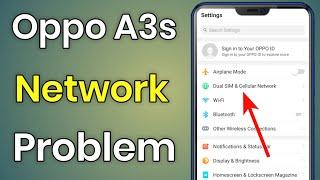 Oppo A3S Network Problem Solution | Oppo A3S Me Network Nahi Aa Raha Hai