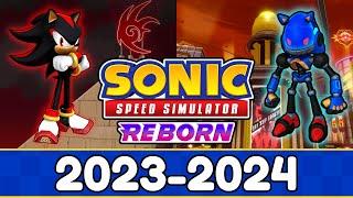 All Sonic Speed Simulator Reborn Updates So Far! (2023-2024)