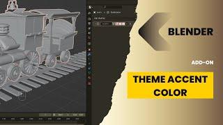 Theme Accent Color add-on Blender