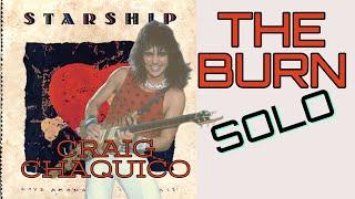 Craig Chaquico Guitar Solo / Video Demo - The Burn by Starship / Session Solos