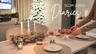 [ 6 AM DIARIES ] Slow and Relaxing Christmas  Morning At Home | Cozy Cooking & Baking | Silent Vlog