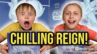 Opening CHILLING REIGN! [A PokeTwins Pack Battle] @PokeTwins417