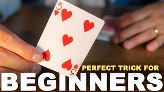 QUICK Self-Working BEGINNER Card Trick To Impress Anyone!