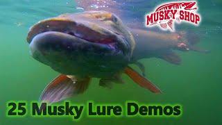 Hot Musky Fishing Lure Demos!