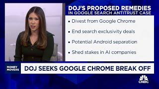 DOJ seeks Google Chrome break off