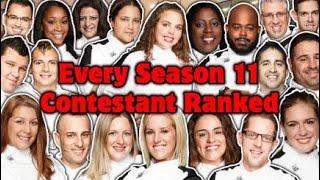 Hell's Kitchen - Ranking EVERY Season 11 Chef