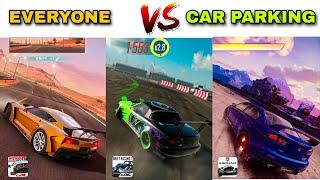 Drifting in Different Games VS Drifting in Car Parking Multiplayer | CP LEGENDS