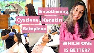 Cystiene vs Botox vs Keratin | Hair BOTOPLEXX? | Honest review on hair straightening treatments