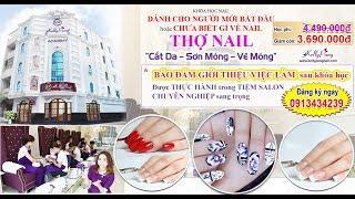 Khóa học nail dành cho người mới vào nghề tại KellyPang Nail