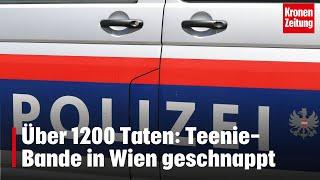 Über 1200 Taten: Teenie-Bande in Wien geschnappt | krone.tv NEWS