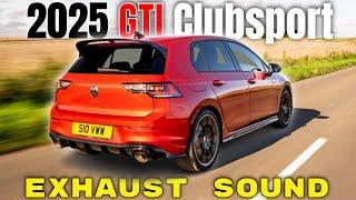 2025 Volkswagen Golf GTI Clubsport Exhaust Sound