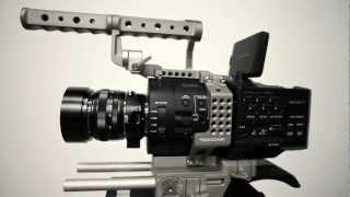 SONY NEX-FS700 with Movcam Rig, Metabones adapter and Pro K Solutions NEW screen protection