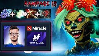 When Miracle- Gives his all to Muerta this Game  | Nigma vs PSG