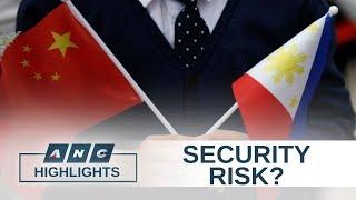 Esperon: Influx of Chinese nationals in PH a security risk | Top Story