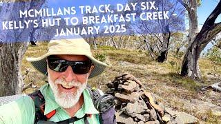 McMillans Track, Day Six, Kelly’s Hut to Breakfast Creek - January 2025