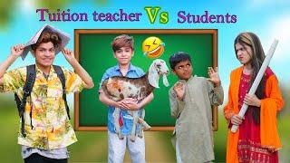 Tuition teacher  vs Students  |   comedy video    |   MoonVines