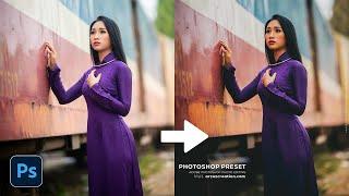 Photoshop Tutorial: Photoshop Moody Color Grading । Moody Color Grading Photoshop Presets