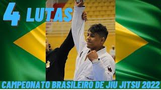 Micael Galvão- As 4 lutas do Brasileiro de Jiu Jitsu 2022