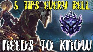 5 Tips Every Rell NEEDS To Know! League of Legends Rell Guide Season 11