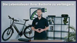 So können Sie die Lebensdauer Ihrer Fahrradbatterie verlängern!