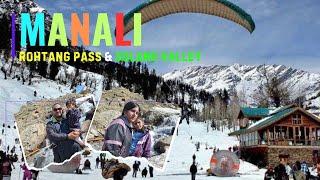 Manali to Rohtang Pass via Solang Valley by Road #rohtangpassmanali #manali #solangvalley #travel