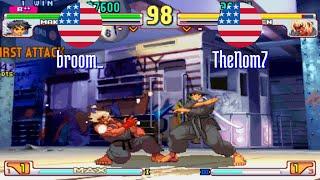 FT3 @sfiii3nr1: broom_ (US) vs TheNom7 (US) [SF III 3rd Strike sfiii sf3 Fightcade] Jan 7