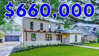 WHAT DOES $660,000 BUY IN HOUSTON TEXAS? | LUXURY PROPERTY TOUR | SPRING BRANCH