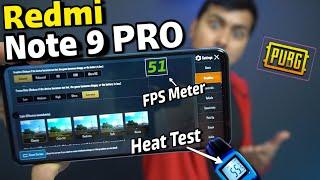 Redmi Note 9 Pro Pubg & Heat Test with FPS Meter