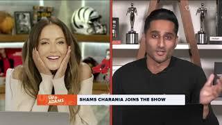 NBA INSIDER SHAMS CHARANIA and KAY ADAMS Flirting On Live TV Again