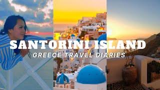 Santorini vlog. Hotel volcano view grand suite room tour, exploring the village of oia vlog | Ep. 24