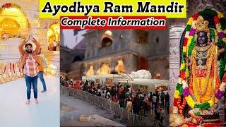 Ayodhya Ram Mandir Darshan | Complete Information | #ayodhya #rammandir #ayodhyarammandir #viral
