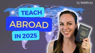 Teach Abroad in 2025 | Best Qualifications, Countries, Jobs & More