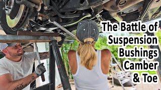 DIY Suspension Bushings including Camber and Toe Alignment - Land Rover Discovery 4
