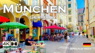 Munich Walking Tour  Symphony of Tradition and Innovation | 4k 60fps