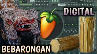 Iringan Petegak Pisan Bebarongan untuk Latihan Mekendang Fl Studio Bali