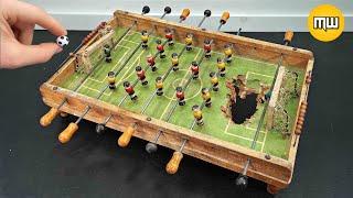 Restoration Table football 1920s  - Mini Soccer Game