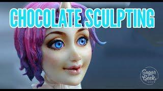 Modeling Chocolate - Face Sculpting with Liz Marek