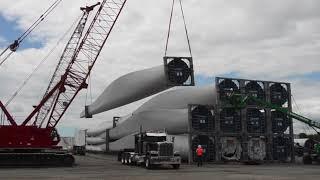 Wind turbines Mack Point