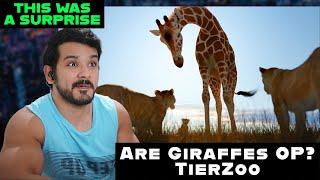 CG Reacts | Are Giraffes OP? (TierZoo )