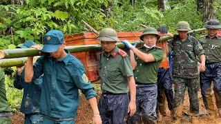 Cứu hộ sạt lở núi: Hơn 100 người mất tích ở làng Nủ, Phúc Khánh, Bảo Yên, Lào Cai