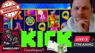 | GIGA GEWINNSPIEL | Jetzt auf Kick, Zweiter Stream | Freegames High Stakes  |Casino Highlights