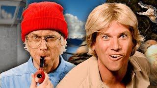 Jacques Cousteau vs Steve Irwin. Epic Rap Battles of History