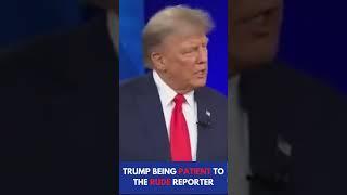 Donald Trump Knows EXACTLY How To Handle Rude Reporters!