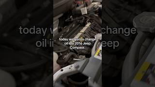 How to properly change oil in a 2016 Jeep Compass #diy #torque #filter #tips #save #inspiration