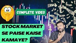 How to Make Money in Stock Market Share | Money Investing & Trading | Online Earning For Beginners