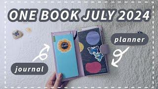 One Book July 2024! Putting my Journal in my Planner Setup | Sterling Ink Common Planner N2