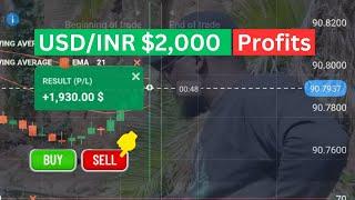 USD/INR: Most Profitable OTC Pair in Quotex, Best for Beginners