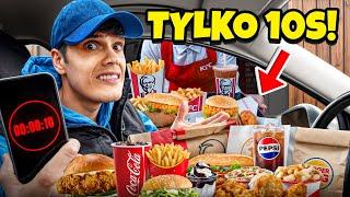 Pracownicy FAST FOOD wybierają co mam zjeść (ale w 10 sekund)