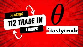 How to Place a 1-1-2 Trade in 1 Order on Tastytrade